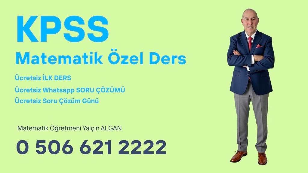 2026 KPSS Matematik Özel Ders